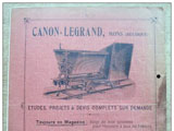 extrait du catalogue général de l'époque